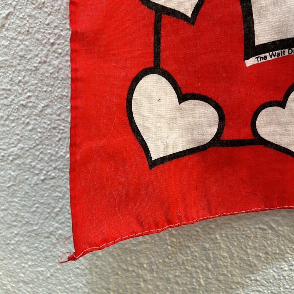 Disney Red and White Mickey and Minnie Scarf - Picture 6 of 10